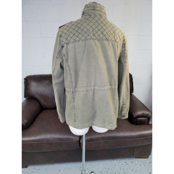 Levi's jacket size L Green military color - Picture 3 of 14